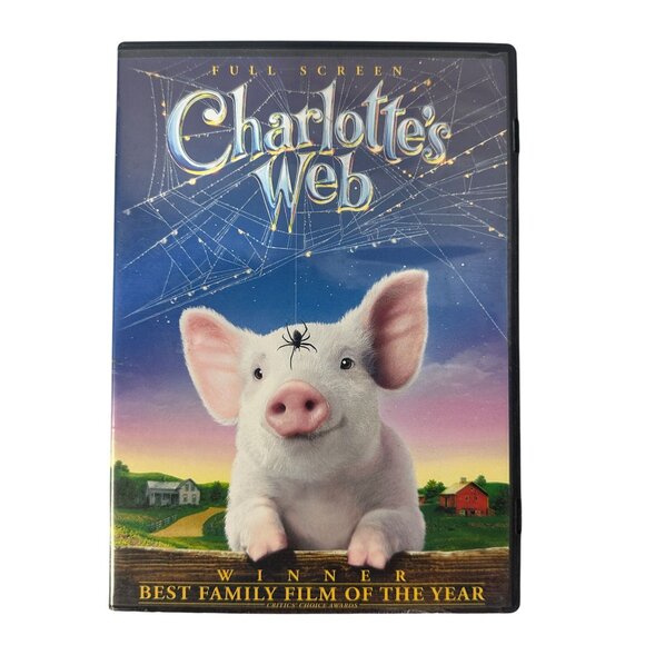 Paramount Other - Charlottes Web Full Screen 2006 Dakota Fanning Paramount DVD Family Movie